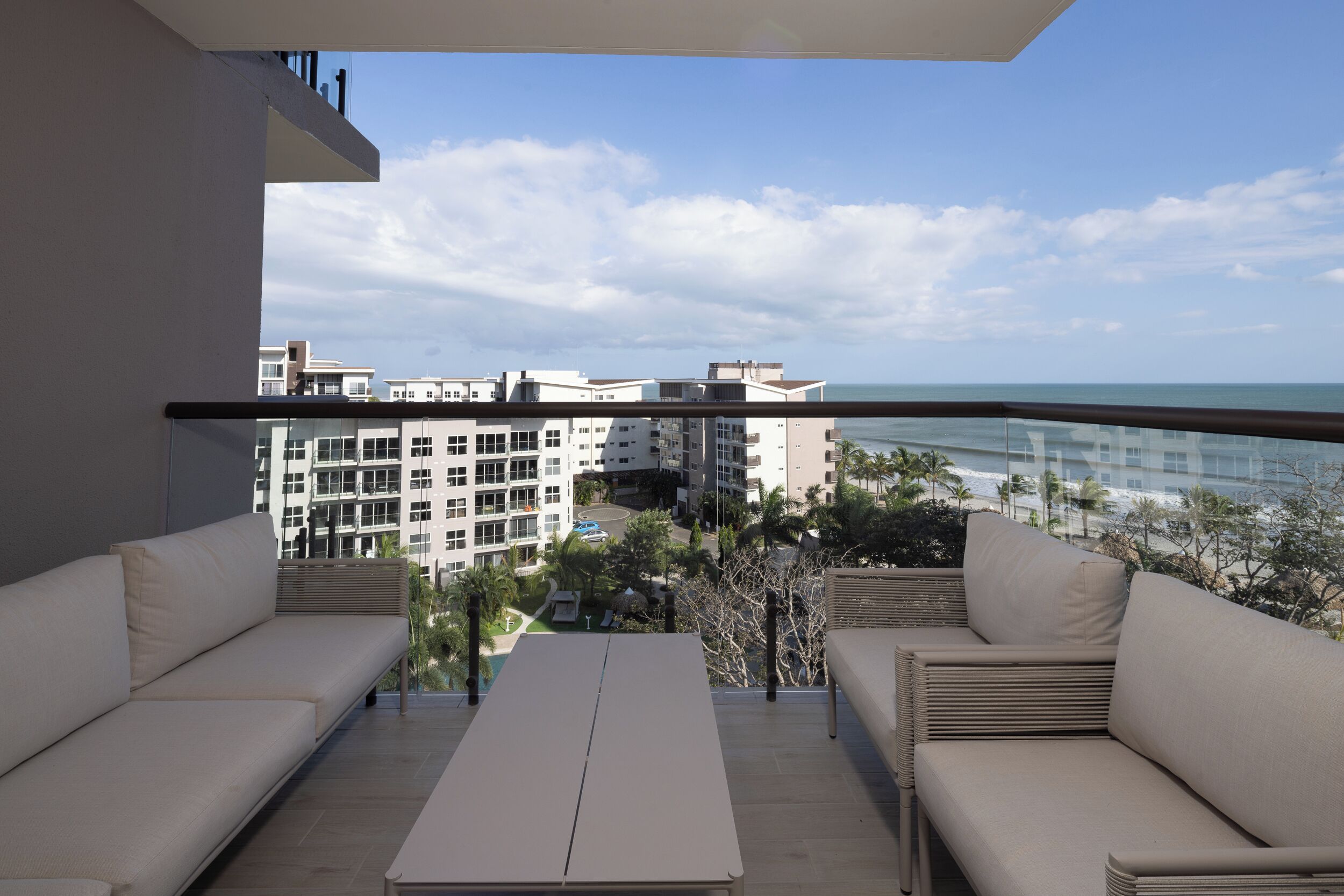 Luxury Apartment, Balcony, Beach View | Property grounds