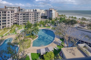 Luxury Apartment, Balcony, Beach View | Exterior