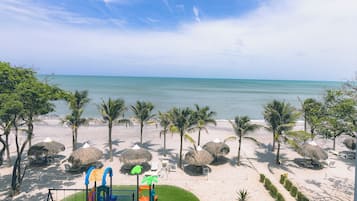 Blick von der Unterkunft