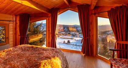 White Cocoon - Chalet avec Vue sur Montagne