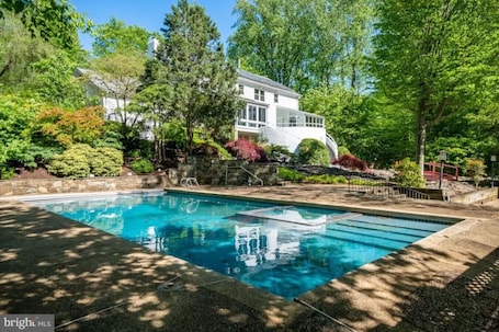 Pool. Family Estate Retreat in Potomac | Private Pool, Playset, Screened Porch | 4BR/3.5BA