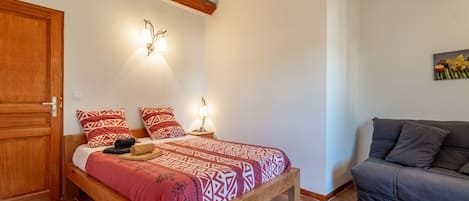 1 chambre, Wi-Fi, draps fournis