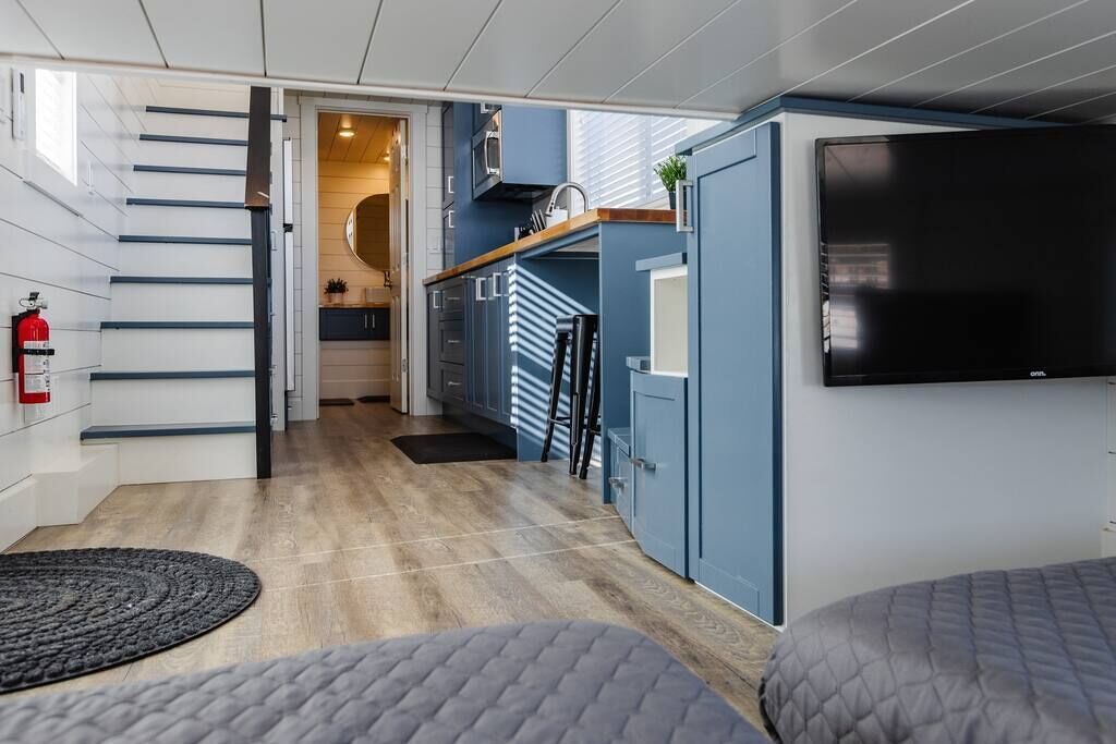2 bedrooms, iron/ironing board, travel crib, WiFi
