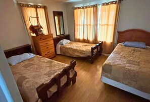 3 habitaciones, wifi gratis y ropa de cama 