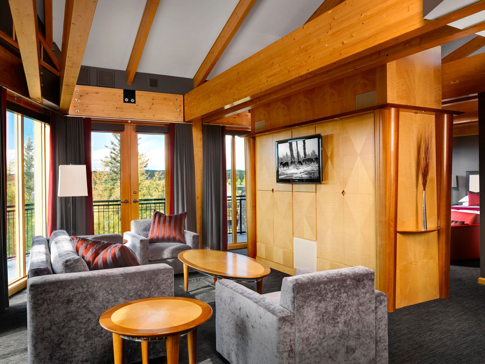 Premium-Suite, Eckzimmer | Wohnbereich