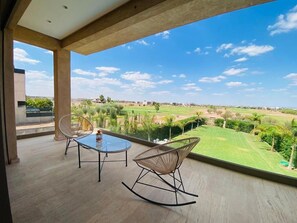 Terrace/patio - Villa with private pool, billiards - Marrakech (Marrakech)