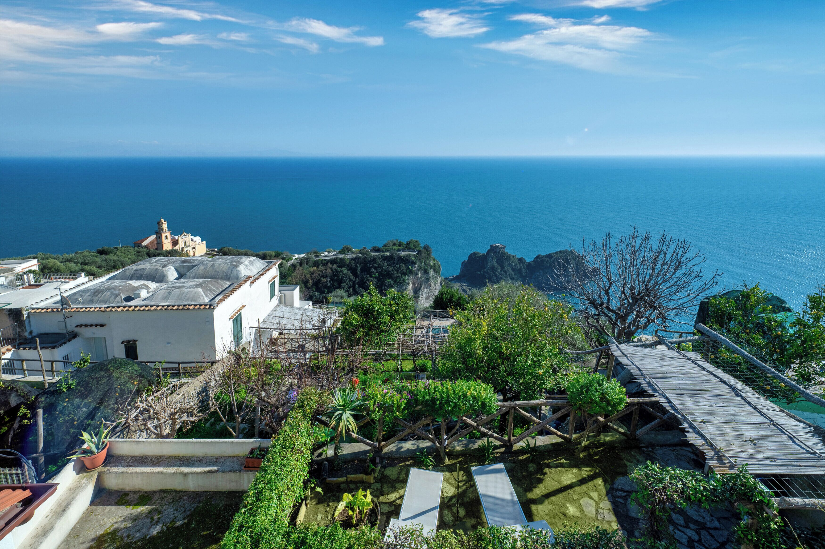 Blick von der Unterkunft