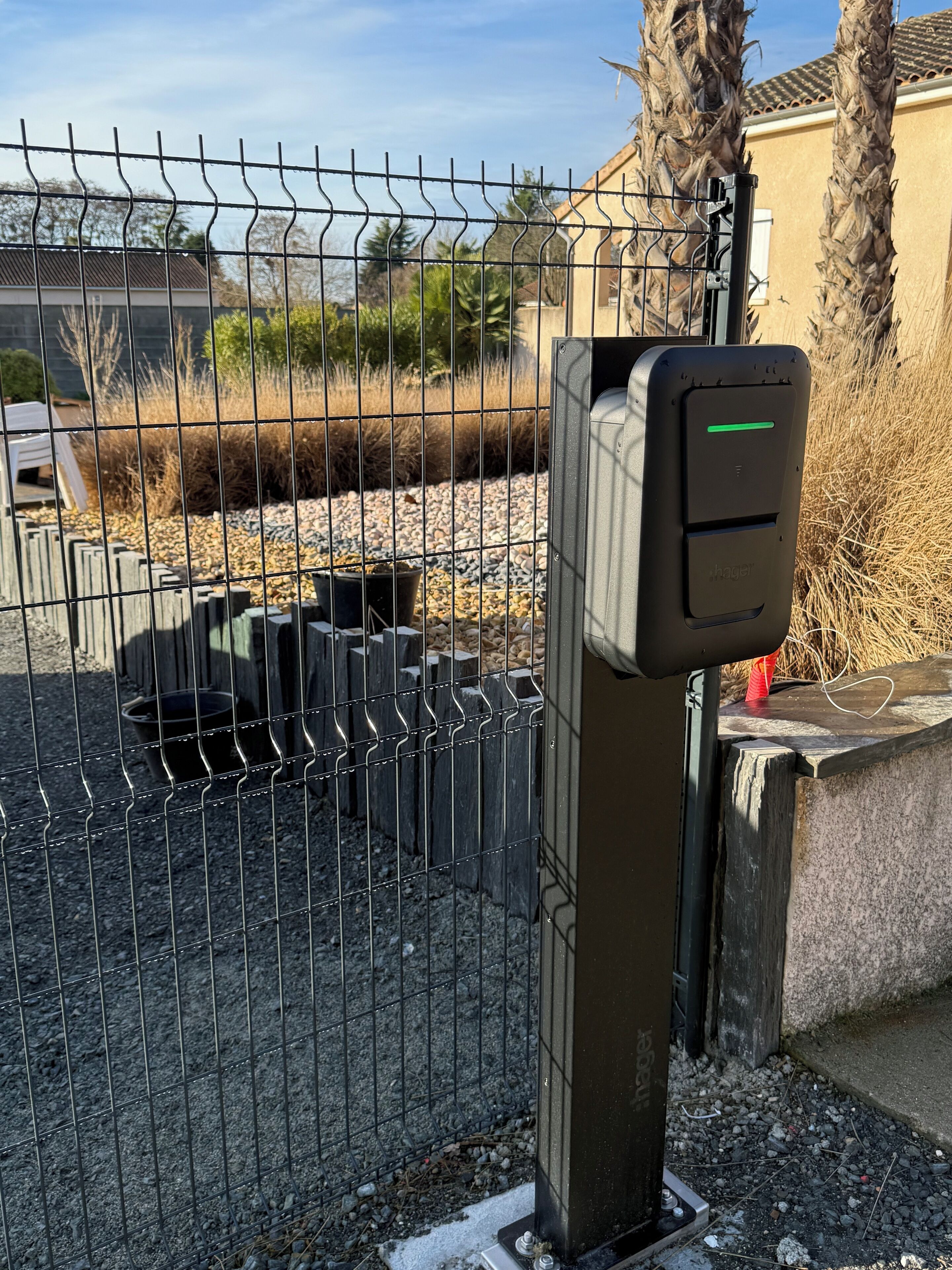 Enceinte de l’hébergement