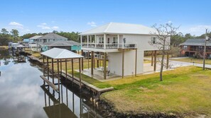 Exterior - 3-bedroom in charming Bay St. Louis with Boathouse and Dock. (Bay St. Louis)