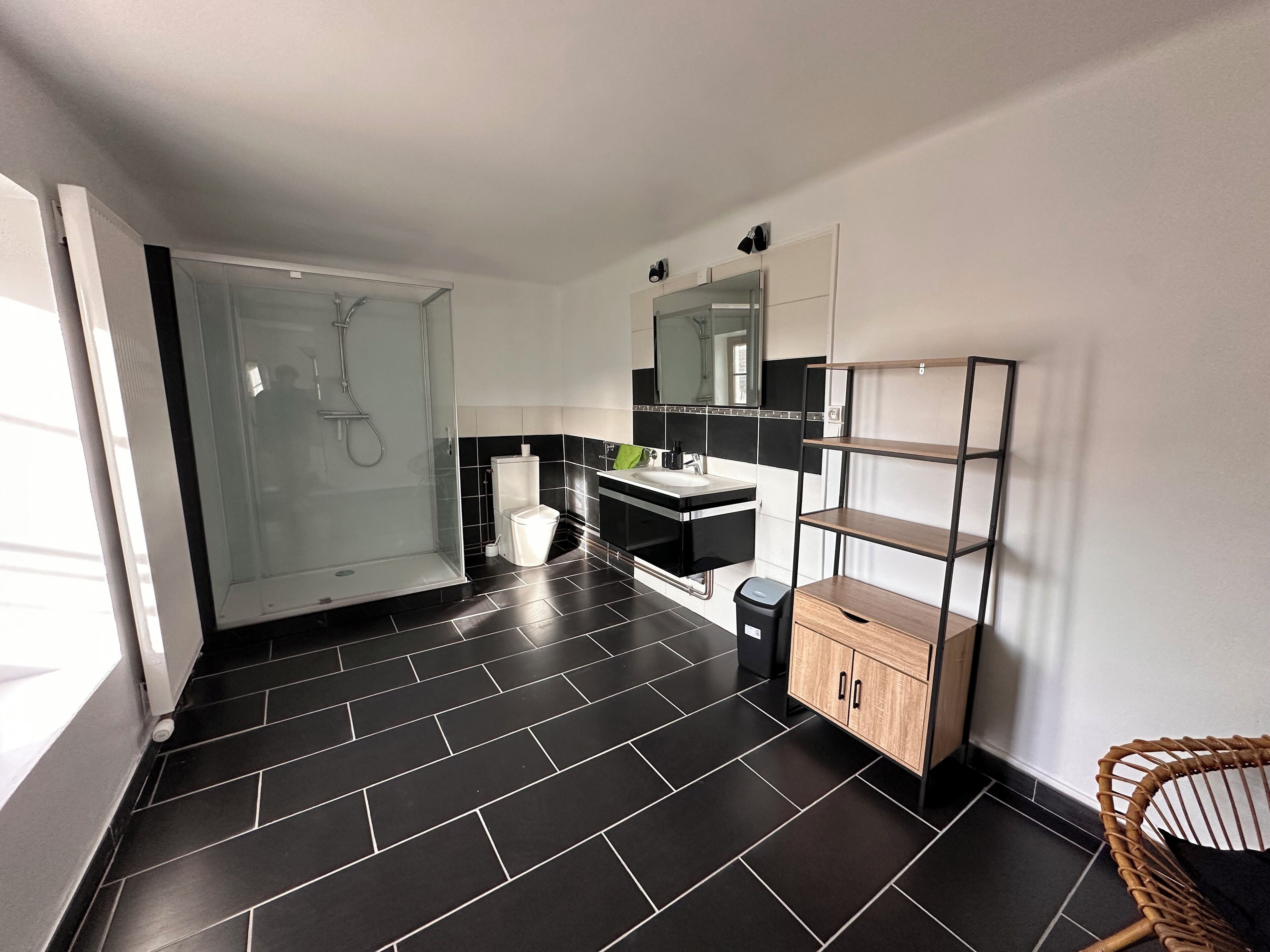 Towels, soap, toilet paper