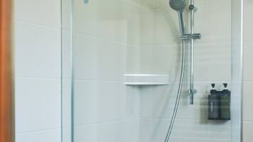 Towels, soap, toilet paper