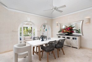Dining - Royal Villa - Royal Westmoreland - Modern Tropical Villa (Saint James)