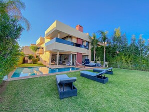 Outdoor pool - Villa Luxe Golf - Swimming pool & Cinema (Marrakech)