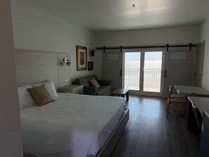 Standard Room, Balcony, Ocean View | Iron/ironing board, free WiFi - Driftwood Inn  (Mexico Beach)
