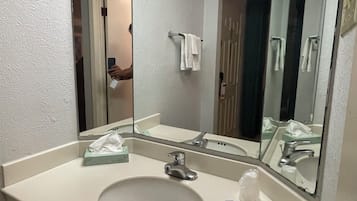 Towels, soap, toilet paper