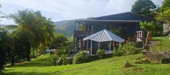 Island View Estate with a spectacular view and privacy, creating tranquility.