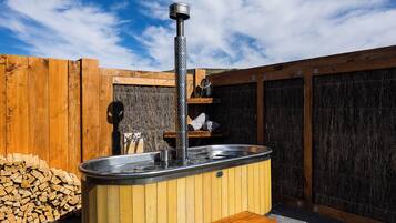 Idromassaggio all'aperto