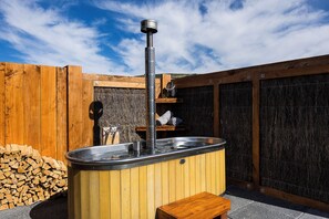 Idromassaggio all'aperto