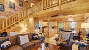 House (3 Bedrooms) | Interior - Timber Ridge Hideaway by Avantstay Private Cabin, Hot Tub, Game Room Near Dollywood (Sevierville)
