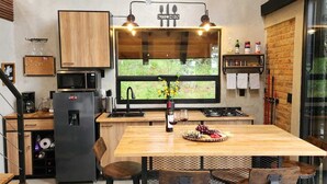 Dining - Chalet VerdeTerra cottage for remote housing or work (Tapalpa)