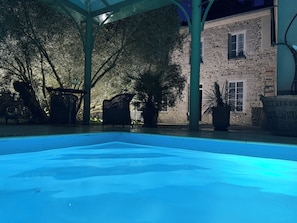 Piscine couverte, piscine extérieure