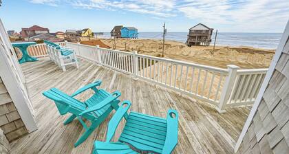 Sprawling 3 Story BeachFront Home Pool, Game Room,Hot Tub,Sleeps 16. 3200+ sq ft