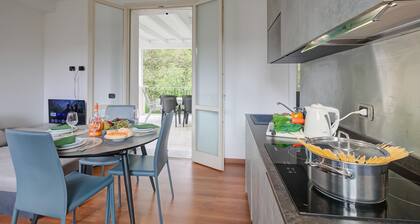 Appartement mit Seeblick auf den Luganersee