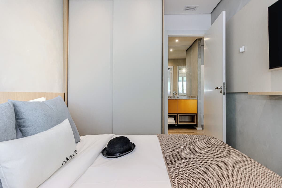 Apartamento 2 Dorms | 特色装修、特色家居、笔记本电脑工作区、免费 WiFi