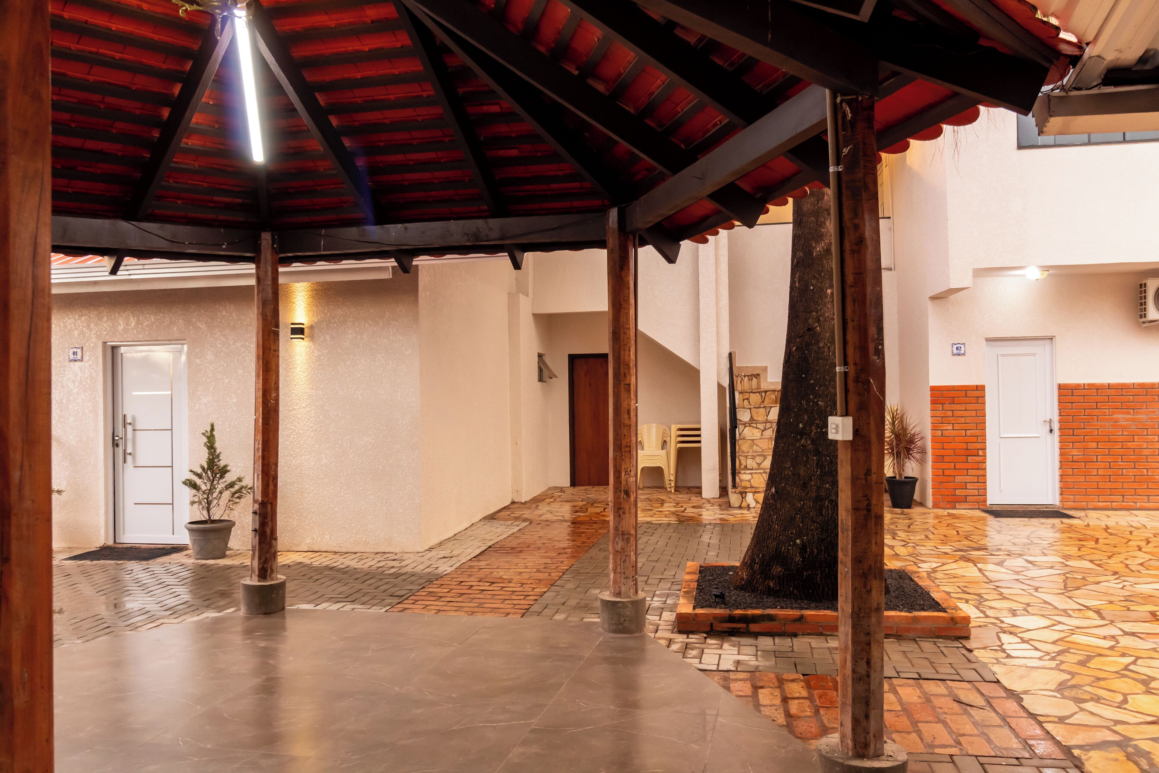 Overnattingsstedets uteområder