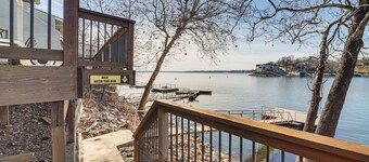 Lakefront Family Home w/ Dock & Views in Vinita!