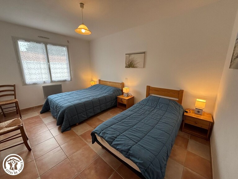 Gîte à Brétignolles-sur-mer, Proche Plage, 2 Chambres - Vendée