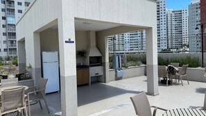 Outdoor dining - Apto. Aconchegante na Ponta Negra (Manaus)