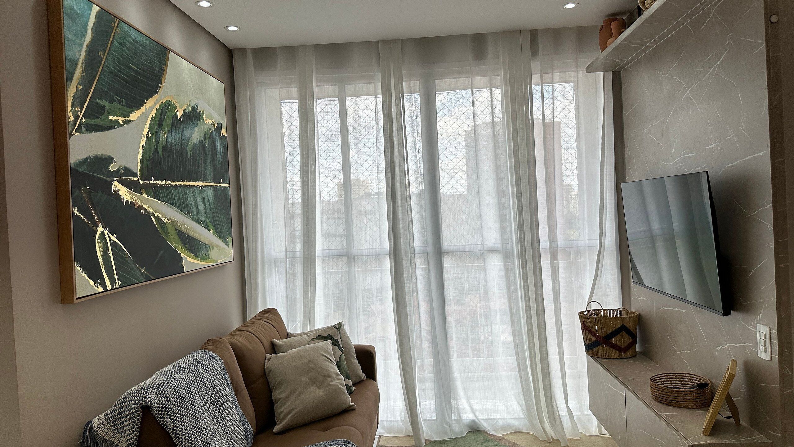 Apartamento luxo | Área de estar