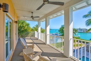 Terrace/patio - Water Views | Private Pool Oasis + Gazebo + Kayaks (Marathon)