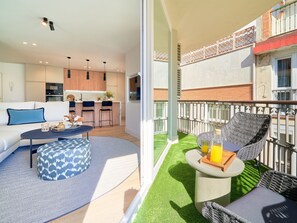 Terrace/patio - 4-bedroom apartment with terrace in the heart of Málaga (Málaga)