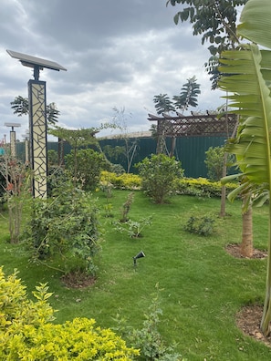 Property grounds - Candisi Studio Apartment ,with rooftop pool and Gym.23 mins to JKIA ,Mombasa Rd. (Pridelands)
