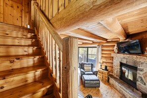 Smart TV, fireplace, stereo - The Woodland Nest 4BDR SPA-Lac supérieur (Lac-Supérieur)
