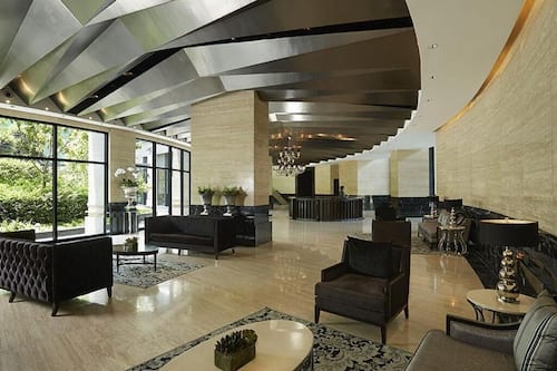 Lobby sitting area