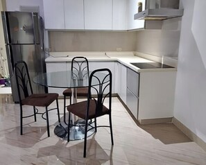 Appartement Deluxe, vue jardin, côté jardin | Cuisine privée