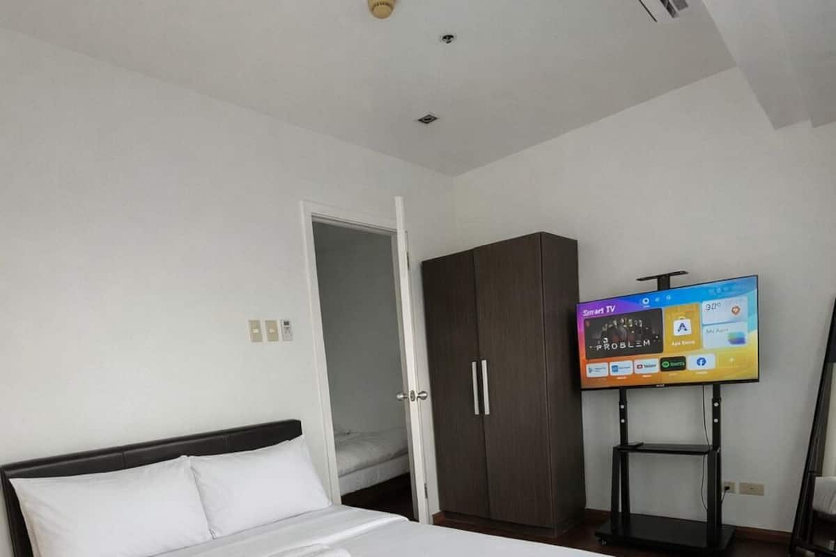 Căn hộ Deluxe, quang cảnh thành phố | Bộ trải giường bằng vải cotton Ai Cập, bộ đồ giường cao cấp