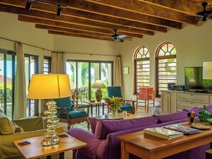 Smart TV - Stunning Vacation Villa Rental in the British Virgin Islands (Mahoe Bay)
