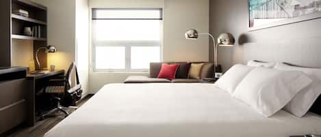 Strygejern/strygebræt, gratis Wi-Fi, sengetøj