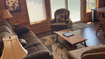 Smart TV, DVD player, books