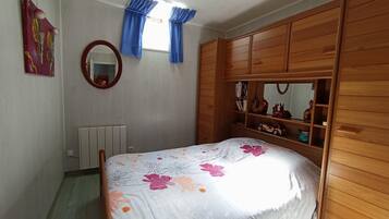 2 chambres, draps fournis