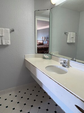 Towels, soap, toilet paper