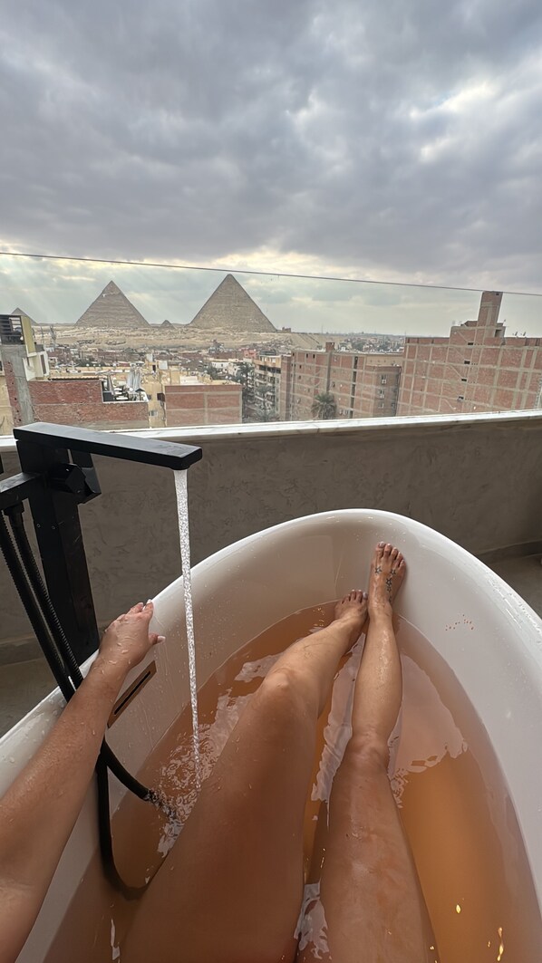 Bain à remous extérieur