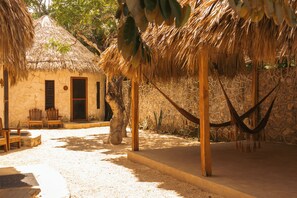 Terrace/patio - Aldea Paakat, Private Luxury Villa in the Mayan Jungle (buenavista)