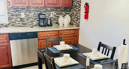 2-bedroom unit private and cozy. Conveniently located near Met Life, NYC, HUMC