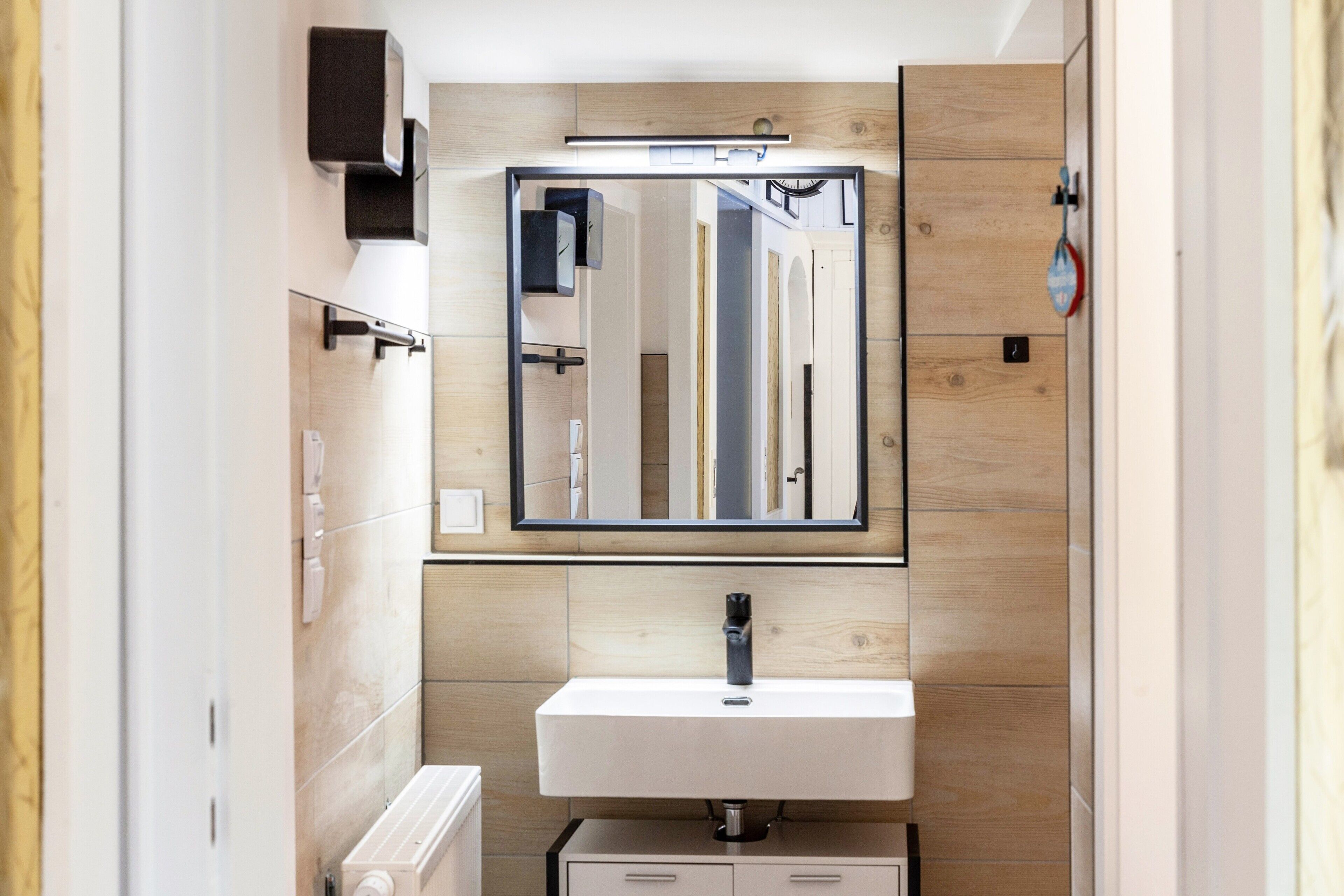 Regadera y secadora de cabello 