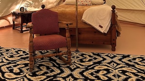 Unclassified image, 2 of 11, button - Glamping tent with hot tub and AC for a relaxing getaway (Mountain View)